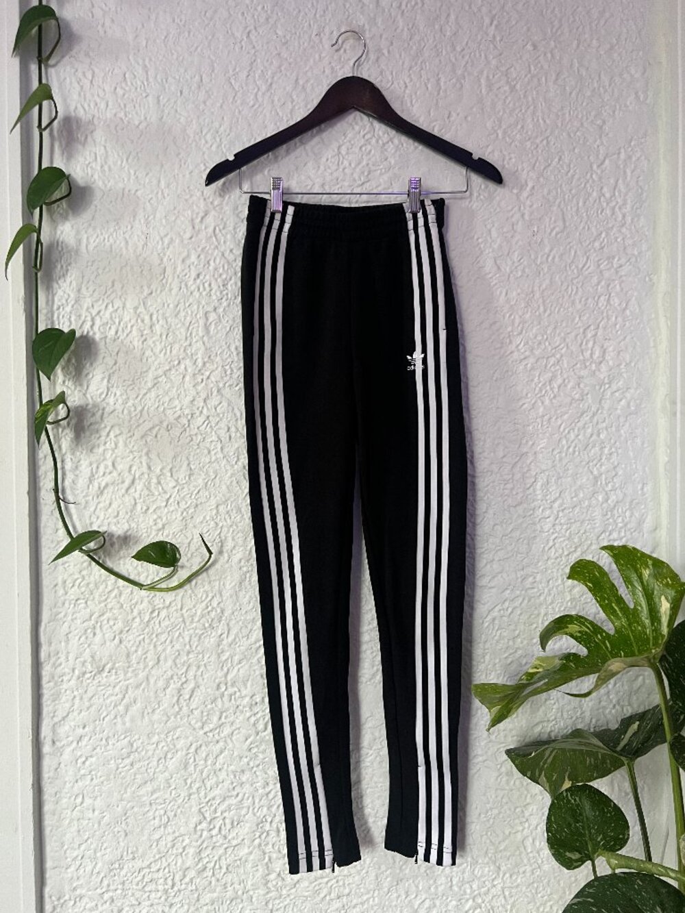 Adidas 3-Stripe High Rise Slim Track Pants